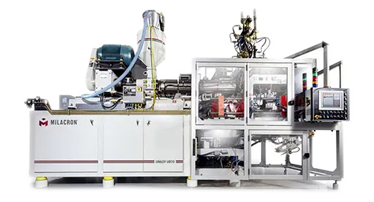 blow moulding machines with double station