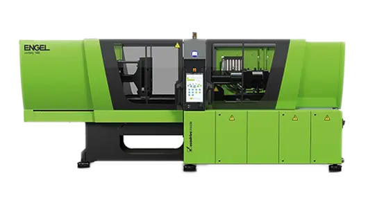 micro-processor controlled injection moulding machine